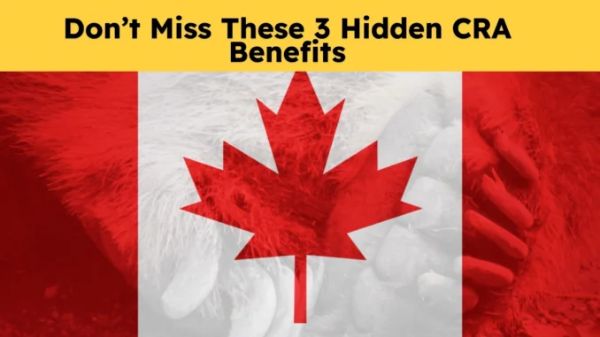 Don’t Miss These 3 Hidden CRA Benefits Don’t Miss These 3 Hidden CRA Benefits
